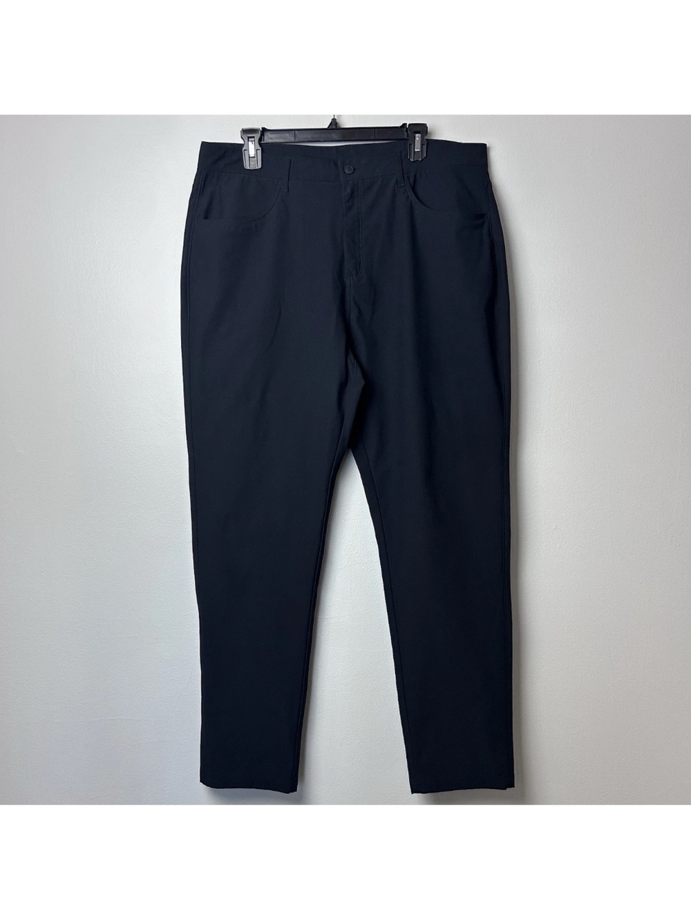 Eddie Bauer Nylon Tech Pants Men’s 36x30 Black Performance Stretch Outdoor